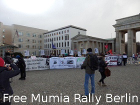 Free Mumia Rally Berlin