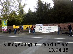 Kundgebung in Frankfurt am 13.04.15