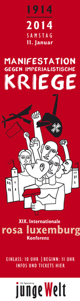 Banner Rosa Luxemburg Konferenz 2014