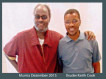 Mumia Dezember 2015 mit Bruder Keith Cook