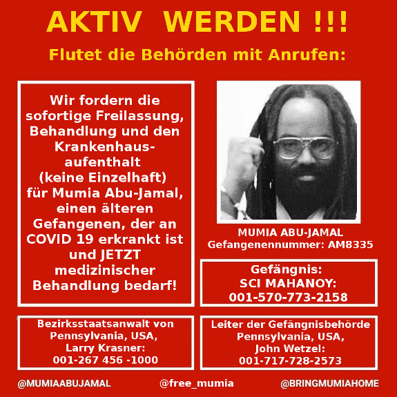 Flyer aktiv werden mit allen Telefonnummern