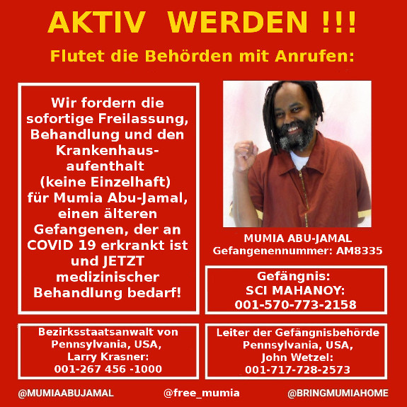 Flyer aktiv werden mit allen Telefonnummern